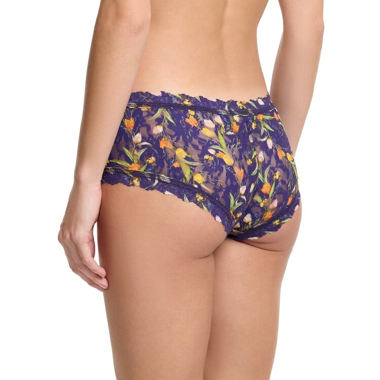 Hanky Panky Signature Lace Boyshort - Central Park Navy (CEPN)