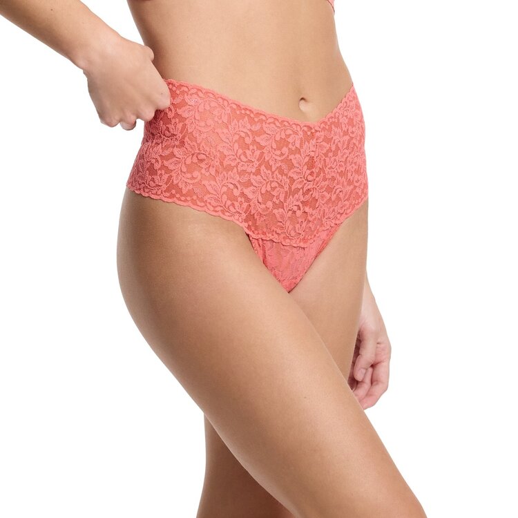 Hanky Panky Retro Thong Panty - Coral