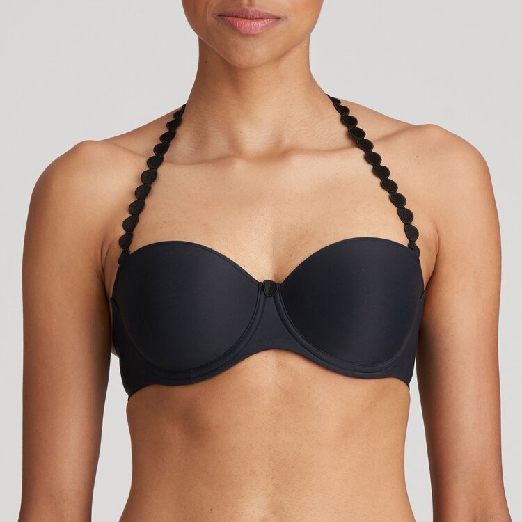 Marie Jo Tom Strapless Bra - Charcoal (CHB)