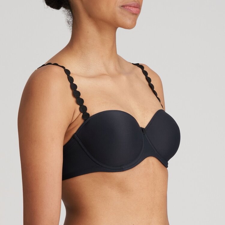 Marie Jo Tom Strapless Bra - Charcoal (CHB)