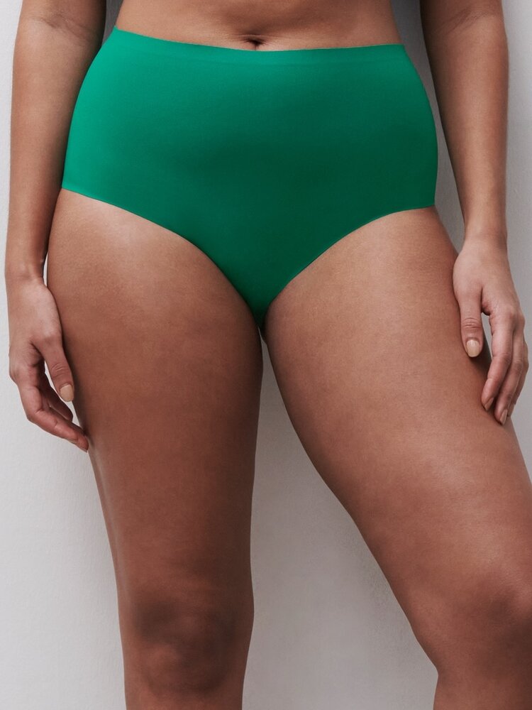 Chantelle Soft Stretch Seamless Full Brief Plus Size - Racing Green (0FB)