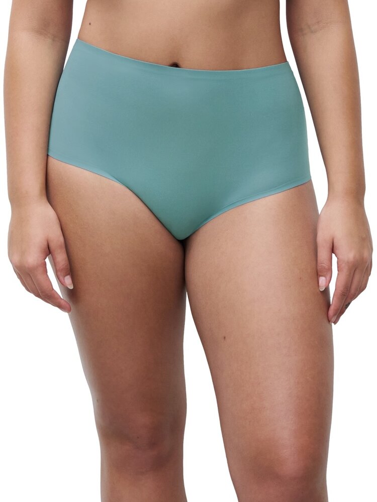 Chantelle Soft Stretch Seamless Full Brief Plus Size - Peacock Green (0GN)
