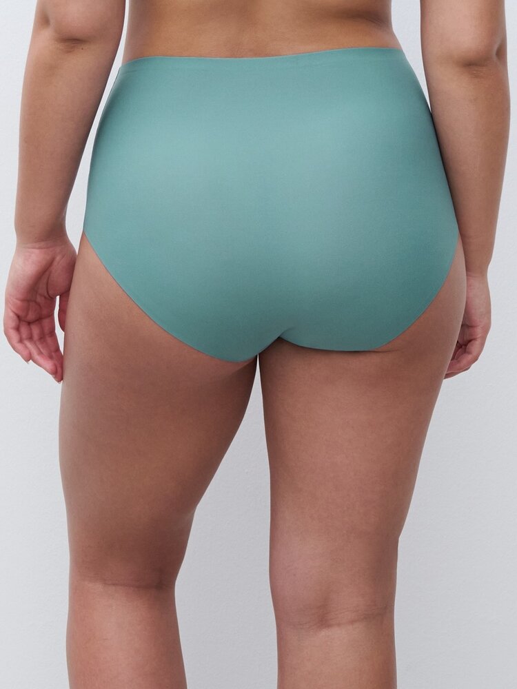 Chantelle Soft Stretch Seamless Full Brief Plus Size - Peacock Green (0GN)