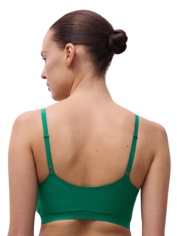 Chantelle Scoop Padded Bralette - Racing Green (0FB)