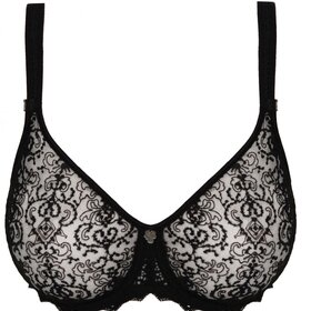 Empreinte Cassiopee Seamless Full Cup Bra - Black