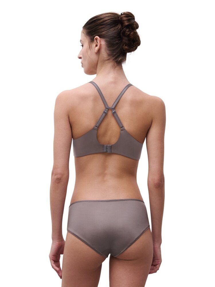 Chantelle Norah Chic Plunge T-Shirt Bra - Bronzed Taupe (0OV)