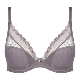 Chantelle Norah Chic Plunge T-Shirt Bra - Bronzed Taupe (0OV)