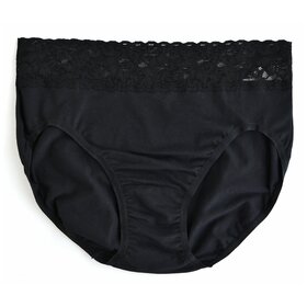 Hanky Panky Cotton French Brief - Black