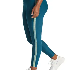 Beyond Yoga Shine On Midi Legging - Blue Gem