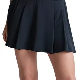 Beyond Yoga Team Pleated Skirt - Nocturnal Navy