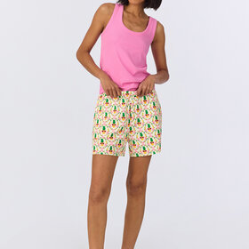 Bed Head Tank Boxer PJ Set - Pinacoolada