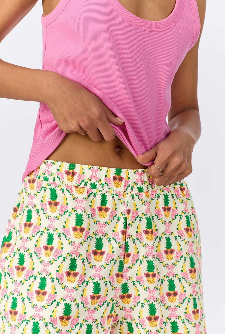 Bed Head Tank Boxer PJ Set - Pinacoolada