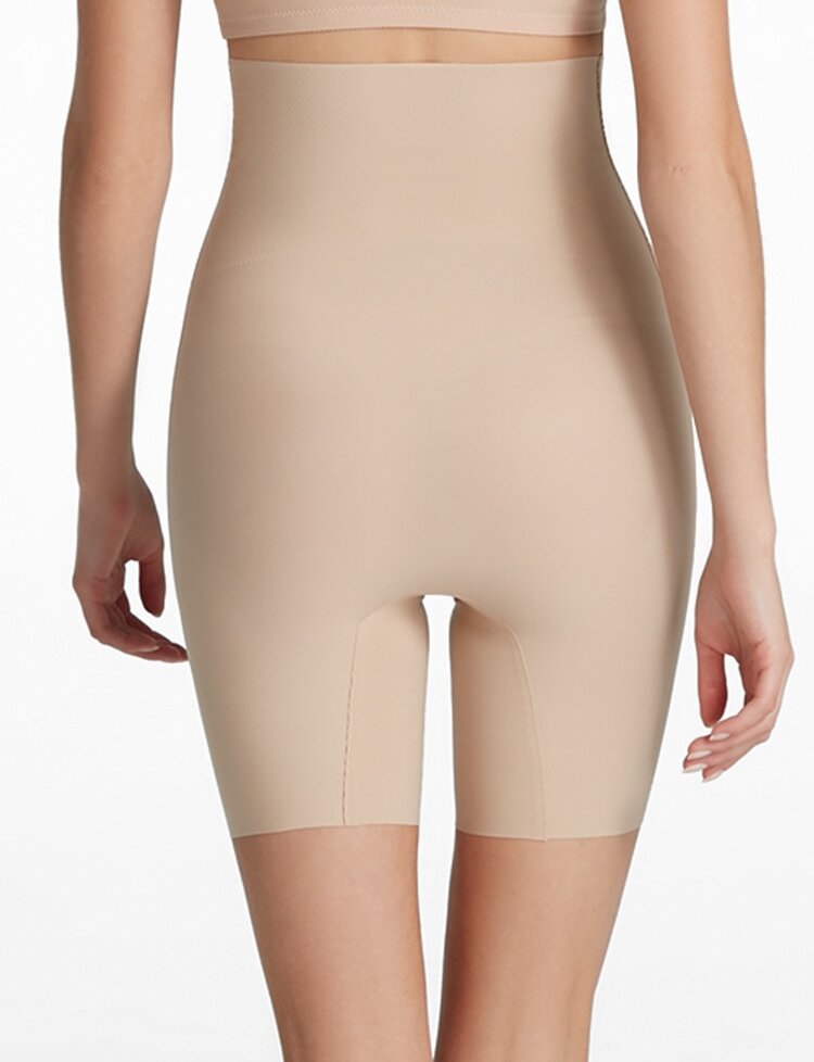 Commando Zone Smoothing High Waisted Short - Beige
