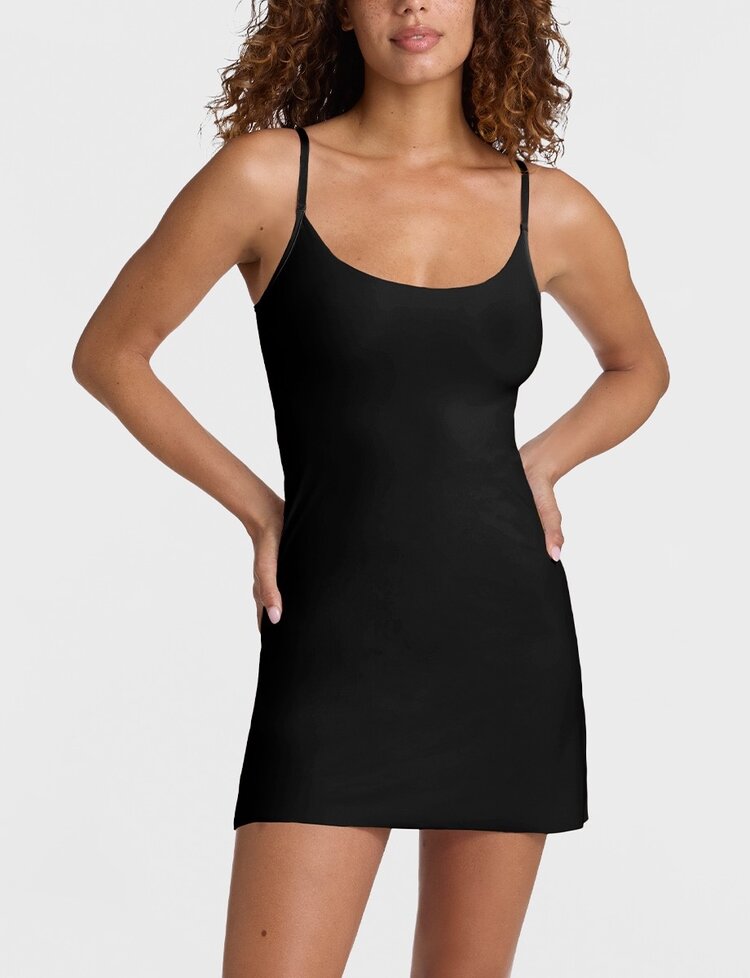 Commando Classic Mini Cami Slip - Black (BLK)