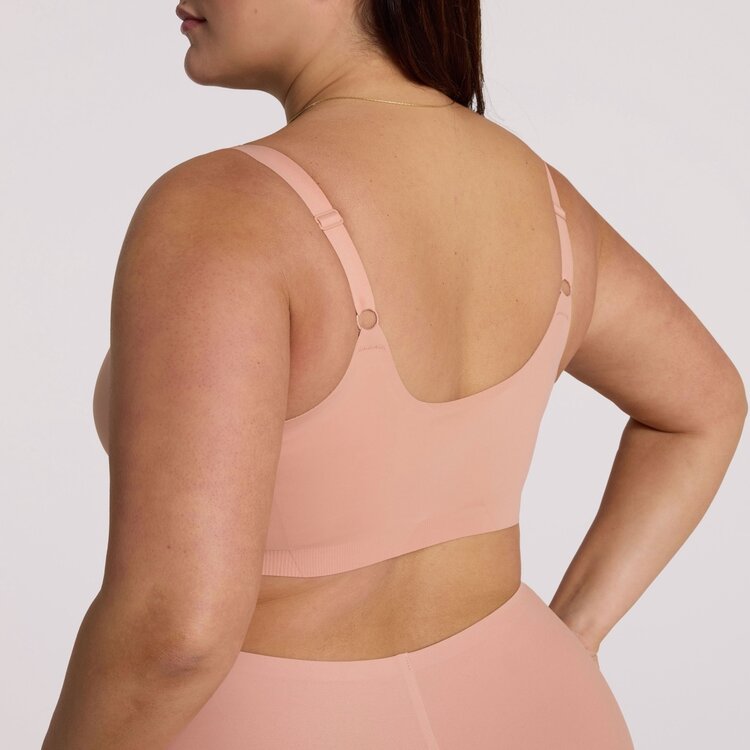 Evelyn & Bobbie Structured Scoop Bralette - Himalayan Salt