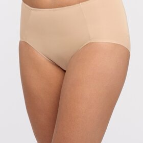 Montelle Nudies Full Modern Brief Panty - Sand