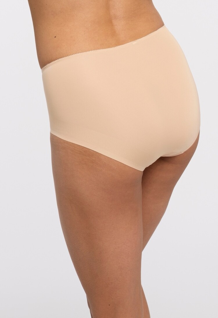 Montelle Nudies Full Modern Brief Panty - Sand