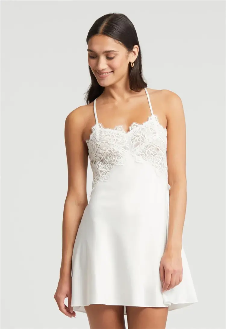 Rya Rosey Chemise - Ivory