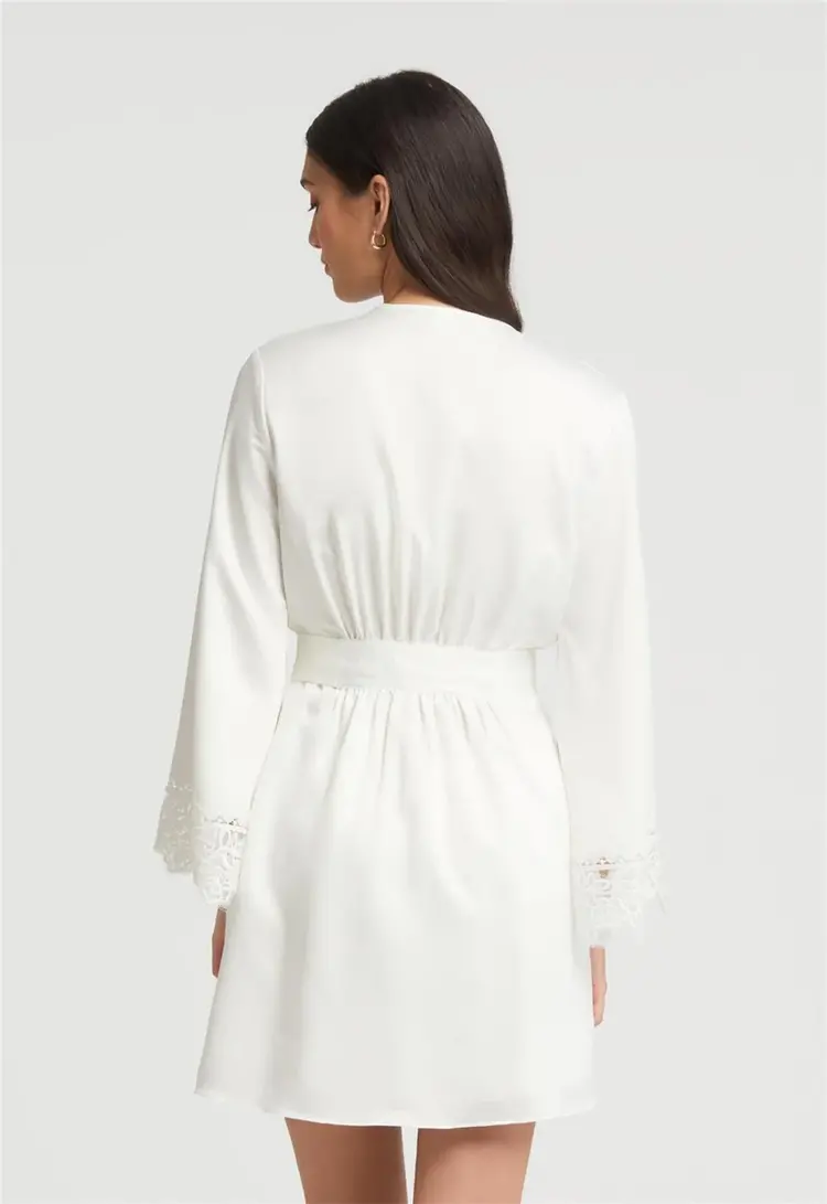Rya Rosey Robe - Ivory