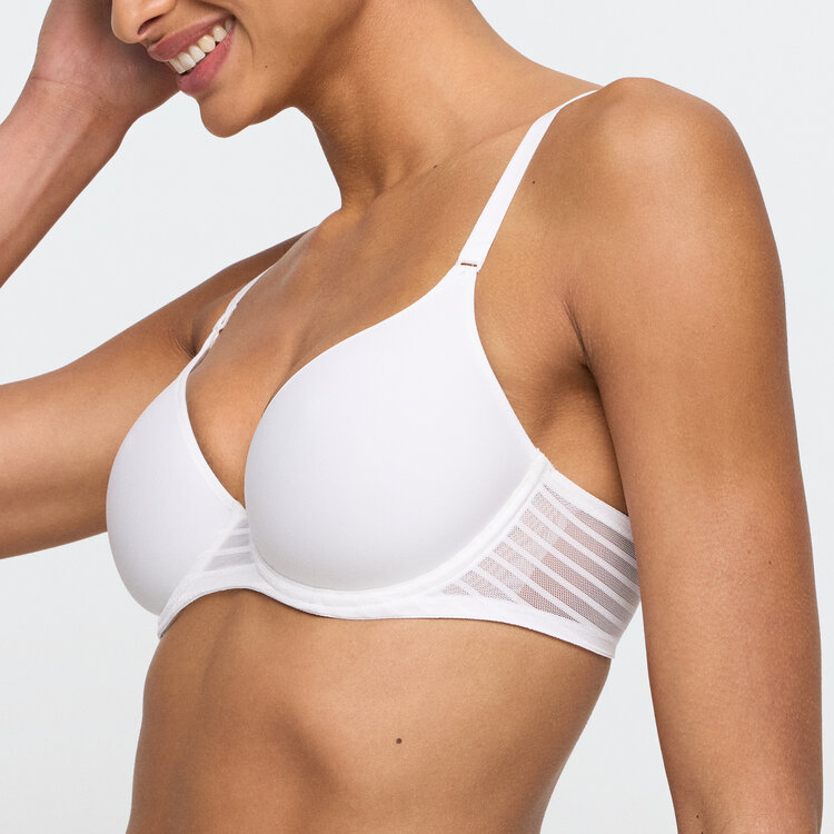 Marie Jo Basyl Padded Heart Bra - Natural