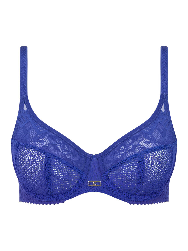 Chantelle Origins Full Cup Bra - Blue Klein