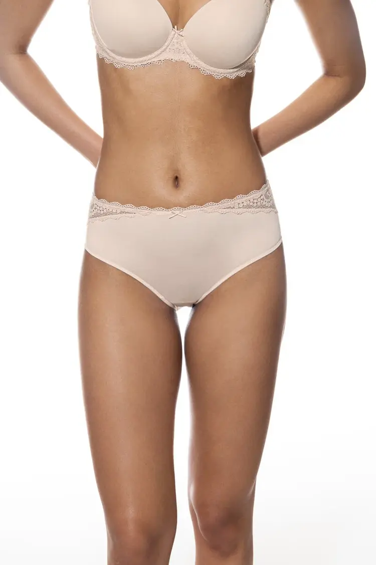 Mey Amorous High Leg Brief Panty - Bailey