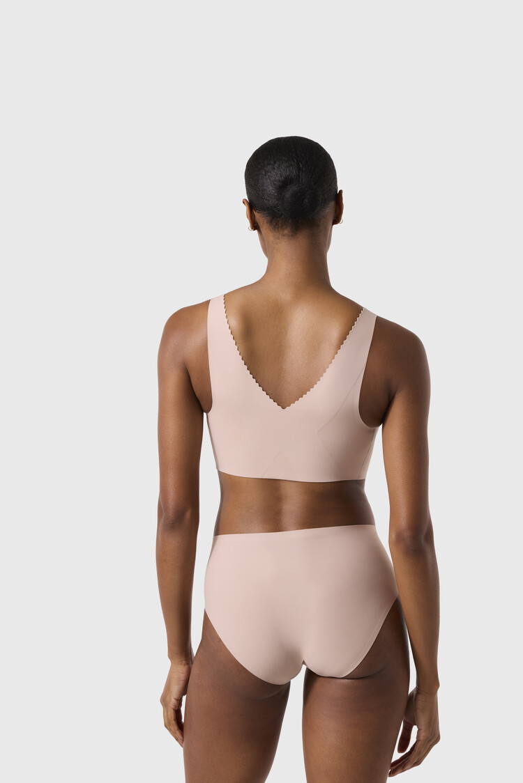 Evelyn & Bobbie Retro High-Rise Bikini Panty - Petal Drift