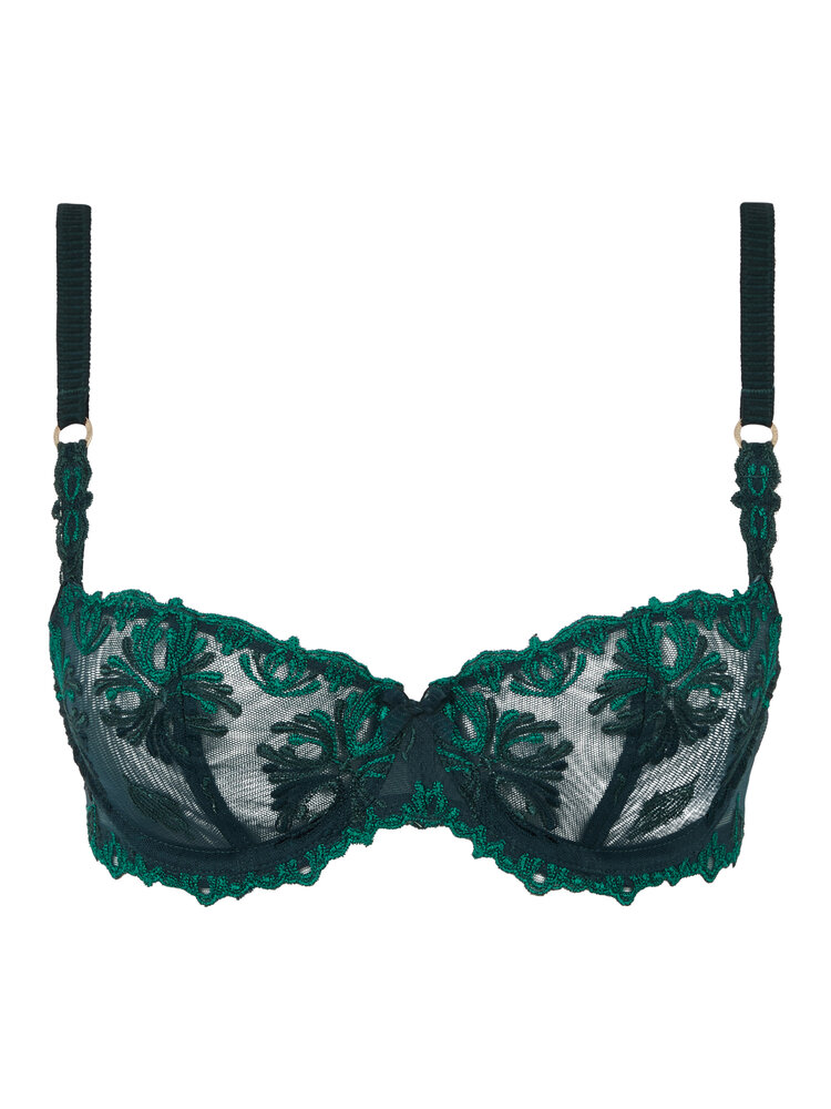 Chantelle Champs Elysees U/L Demi Bra - Eden Green