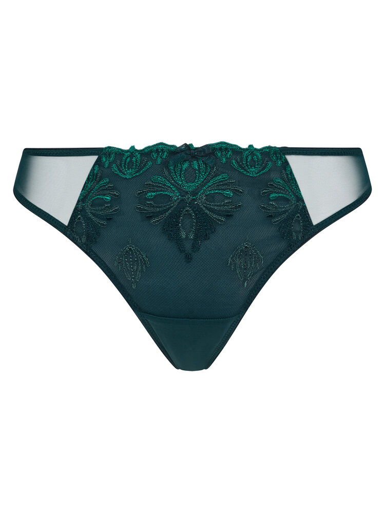 Chantelle Champs Elysees Thong Panty - Eden Green