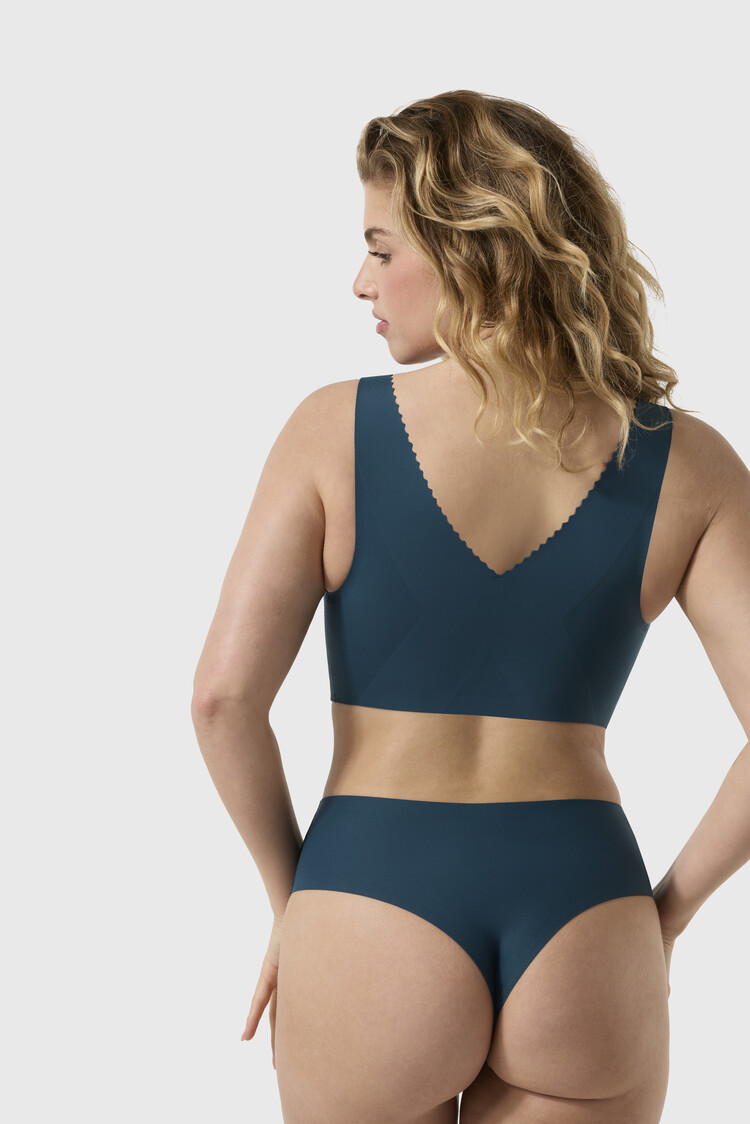 Evelyn & Bobbie Evelyn Bralette - Deep Tide