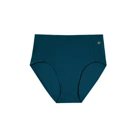 Evelyn & Bobbie Retro High-Rise Bikini Panty - Deep Tide