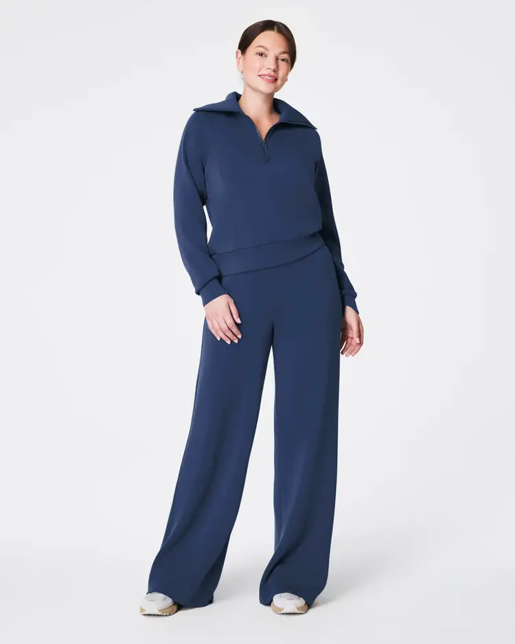 Spanx AirEssentials Wide Leg Pant - Faded Indigo (FINGO)