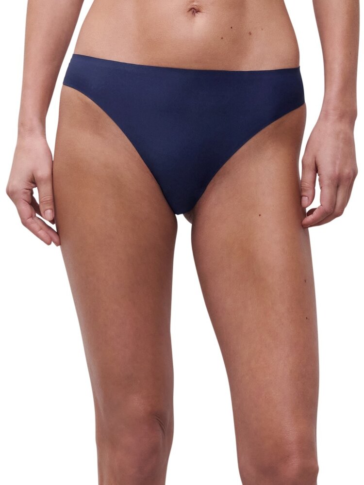 Chantelle Soft Stretch Seamless Regular Rise Thong - Marine Blue (023)