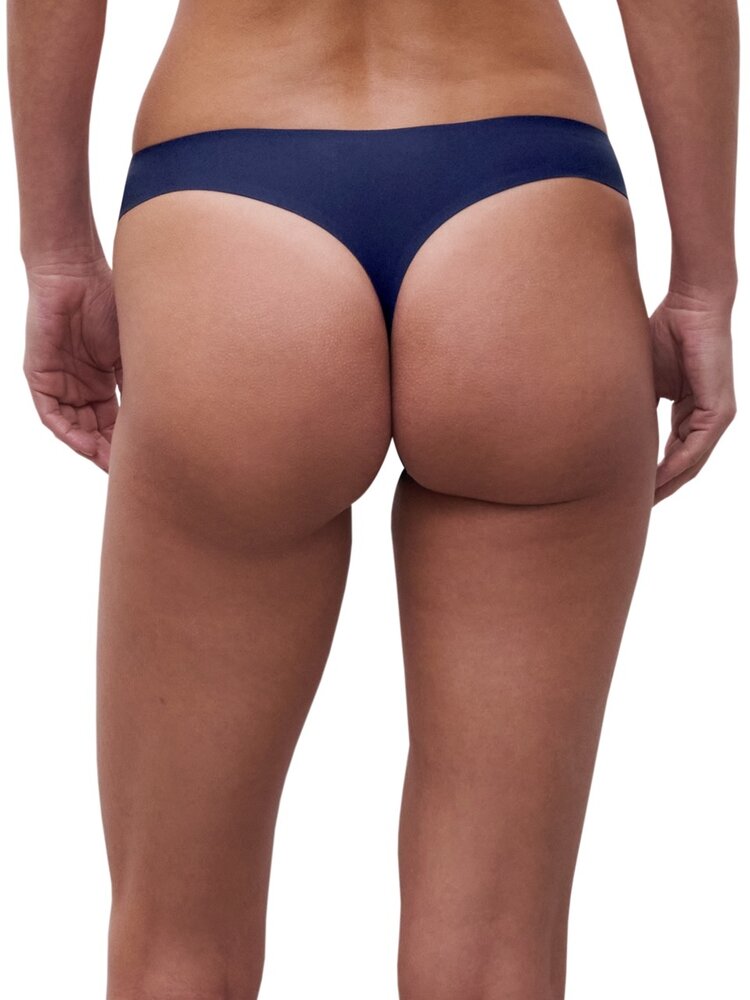 Chantelle Soft Stretch Seamless Regular Rise Thong - Marine Blue (023)