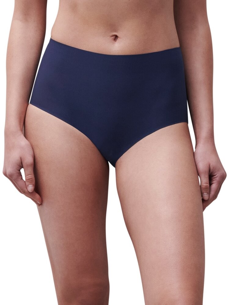 Chantelle Soft Stretch Seamless High Rise Brief - Marine Blue (023)