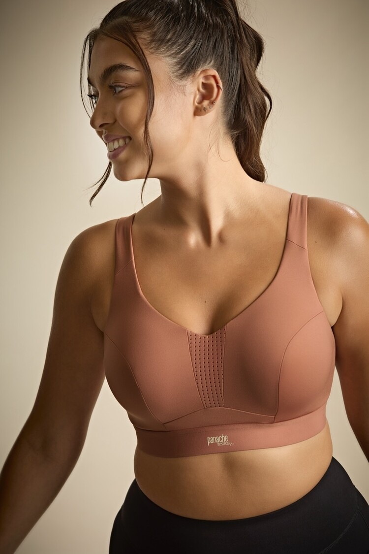 Panache Endurance Non-Padded Wired Sports Bra - Sienna Rose