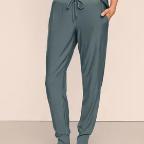 Eberjey Softest Sweats Jogger - Stone Blue
