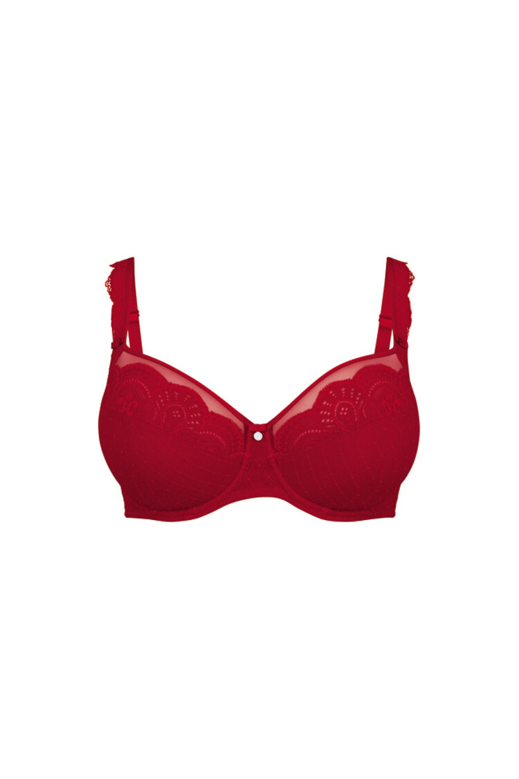 Rosa Faia Selma Full Cup Bra - Red