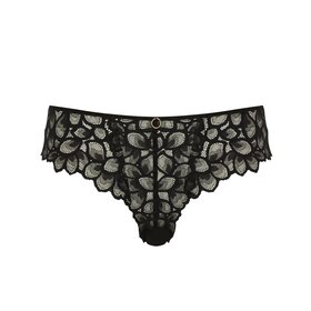 Panache Allure Brief Panty - Black/Latte