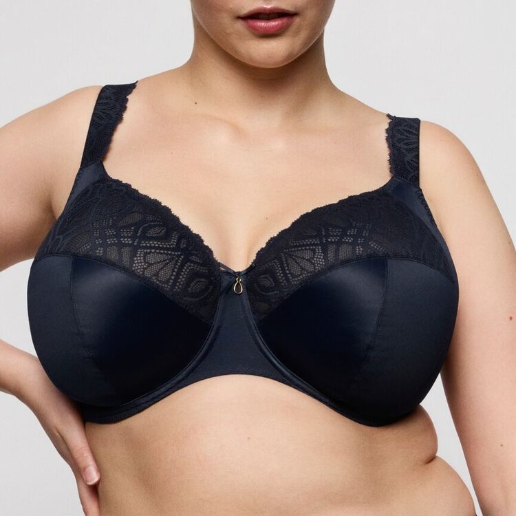 Prima Donna Salerno Full Cup I-M Bra - Navy (MID)