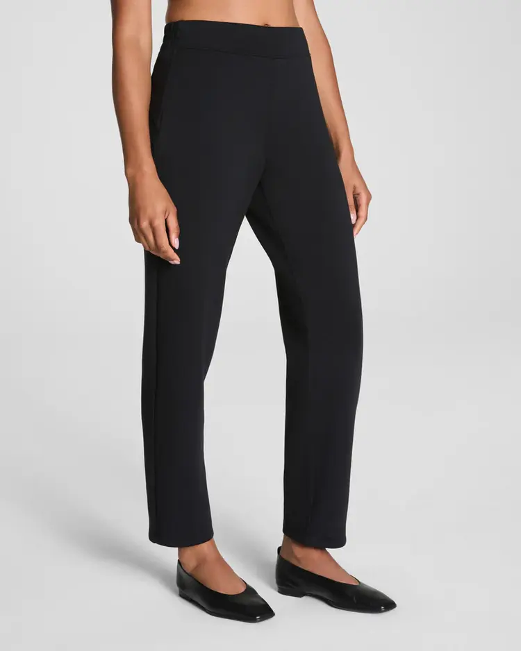 Spanx AirEssentials Slim Straight Leg Pant - Black (VRYBL)
