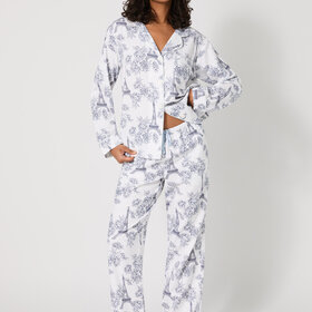 Bed Head Classic Flannel Pajama Set - La Belle Eiffel