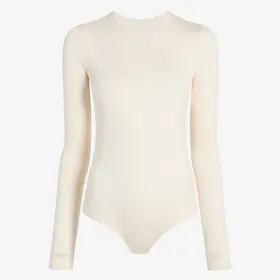 Commando Prima Ballet L/S Bodysuit - Bone
