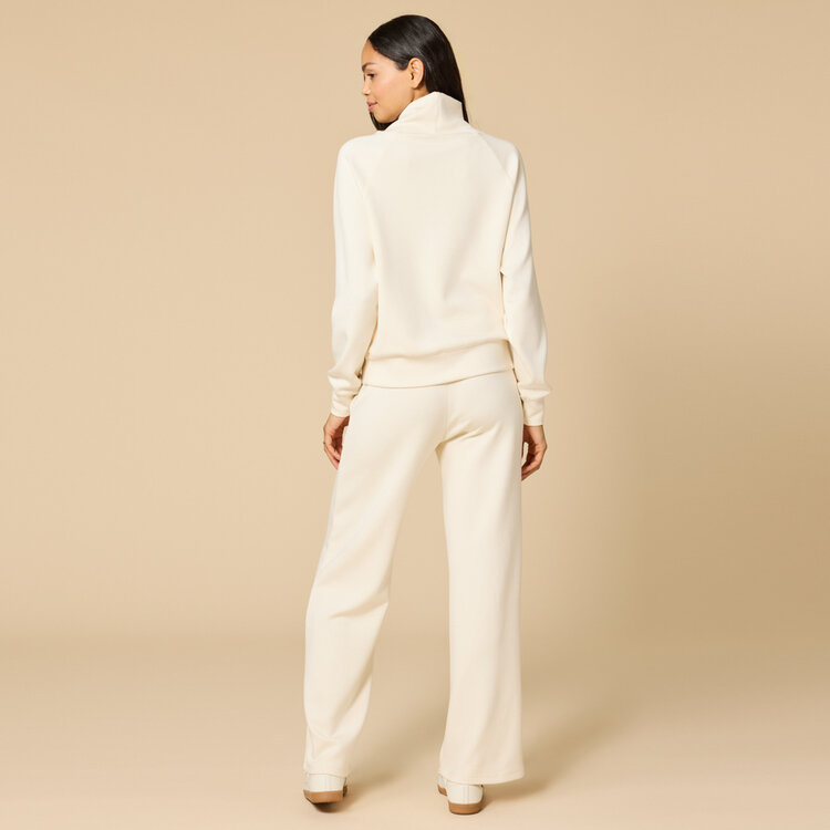 Softies DreamTech Cowl-Neck Lounge Set - Almond