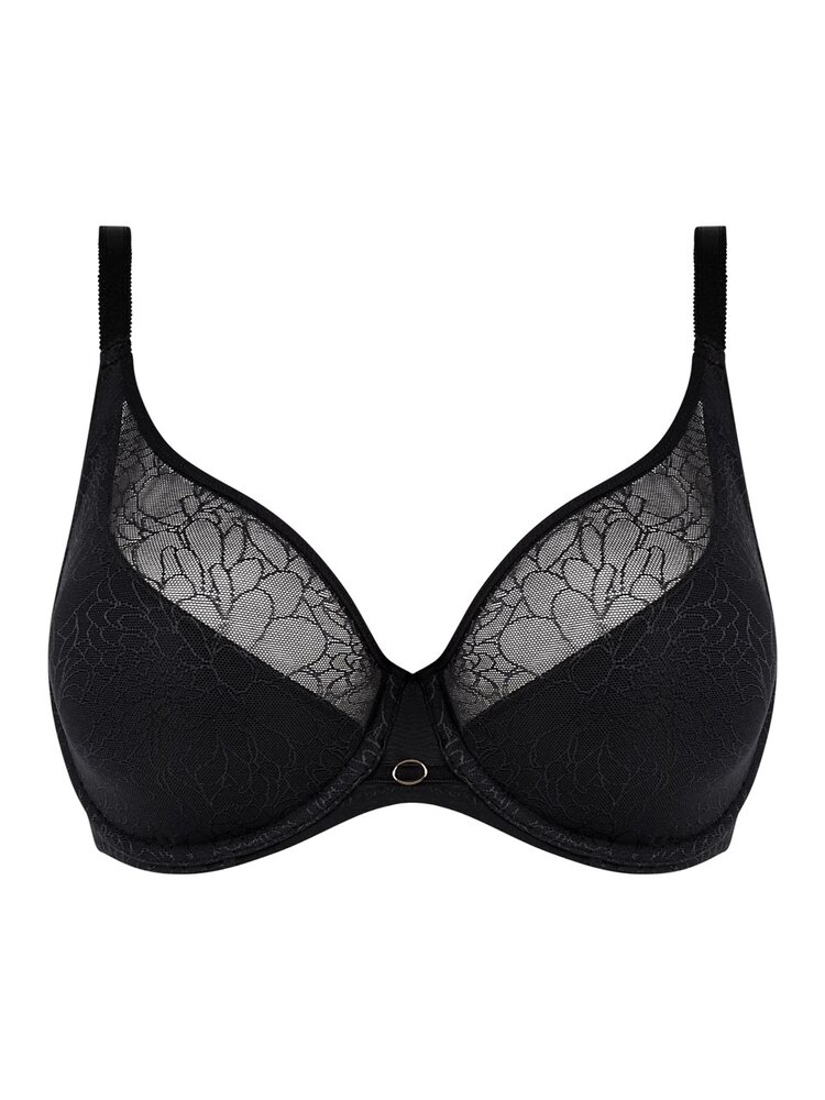 Chantelle Belle Plunge Spacer Bra - Black (011)