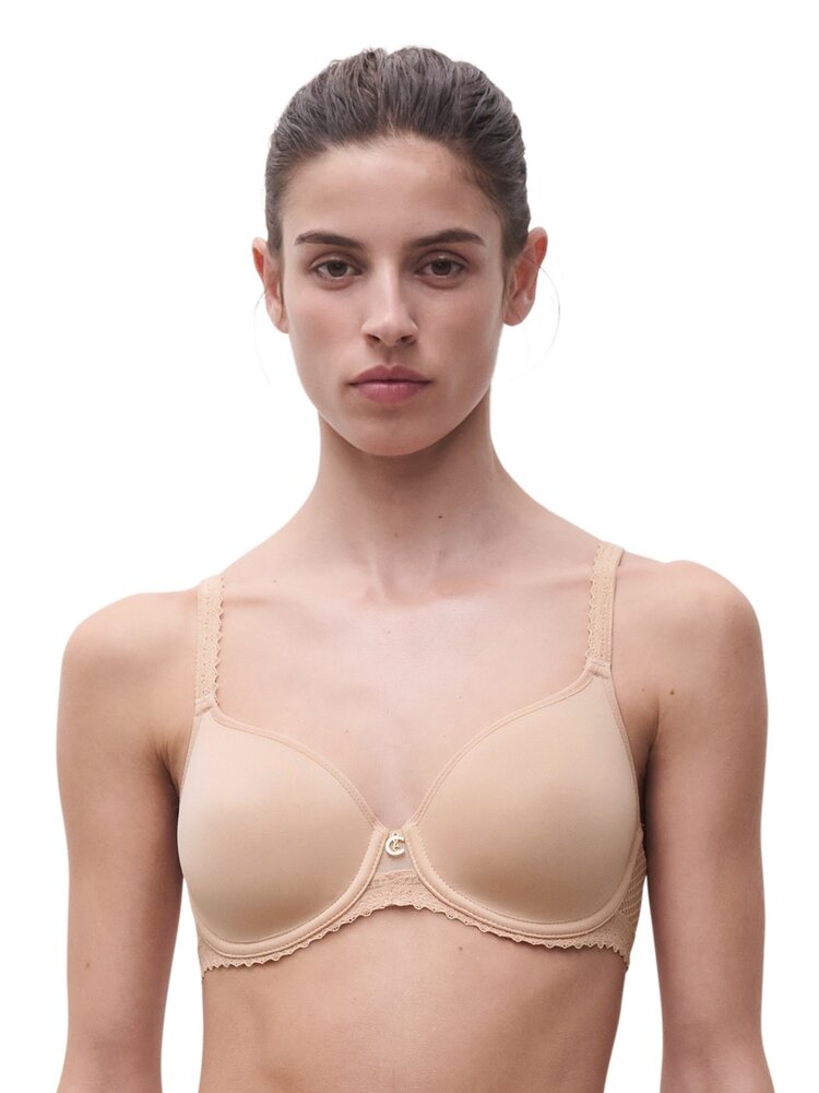 Chantelle Romance Spacer T-Shirt Bra - Sand (01N)