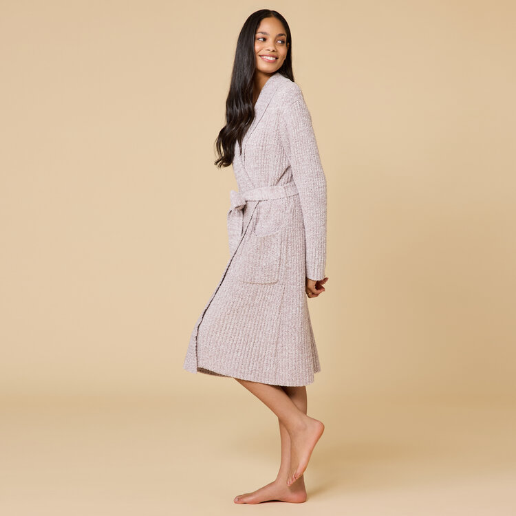 Softies Marshmallow Wrap Robe - Heather Driftwood