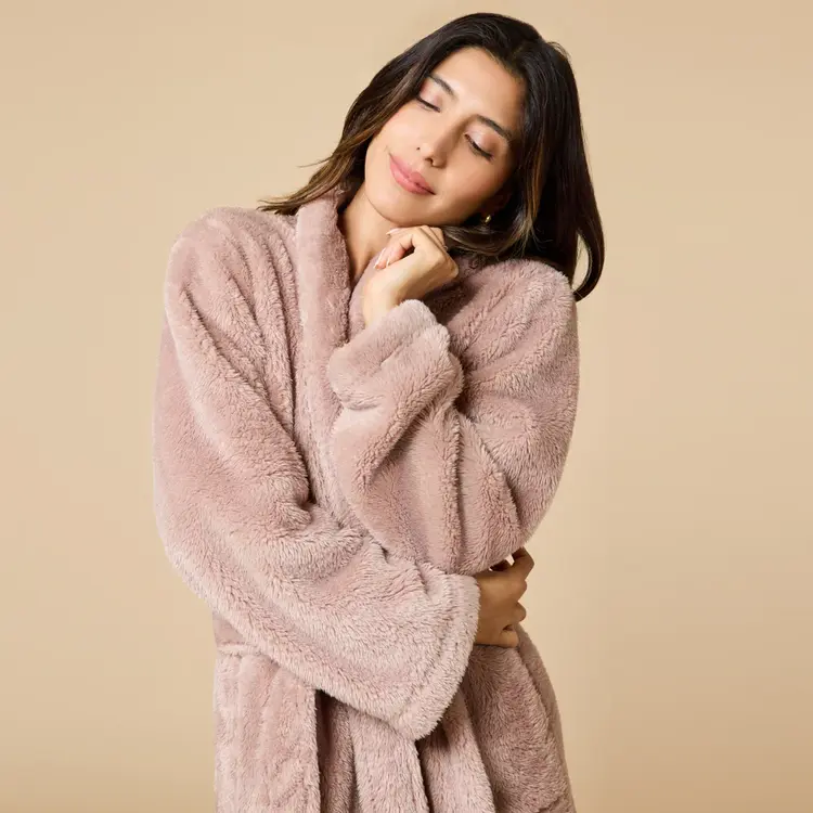Softies DreamPlush Wrap Robe - Coco