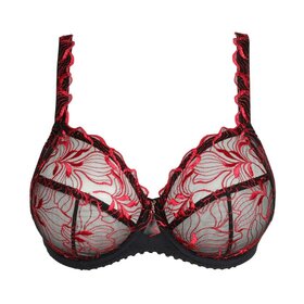 Prima Donna Springdale Full Cup Bra - Black Rose