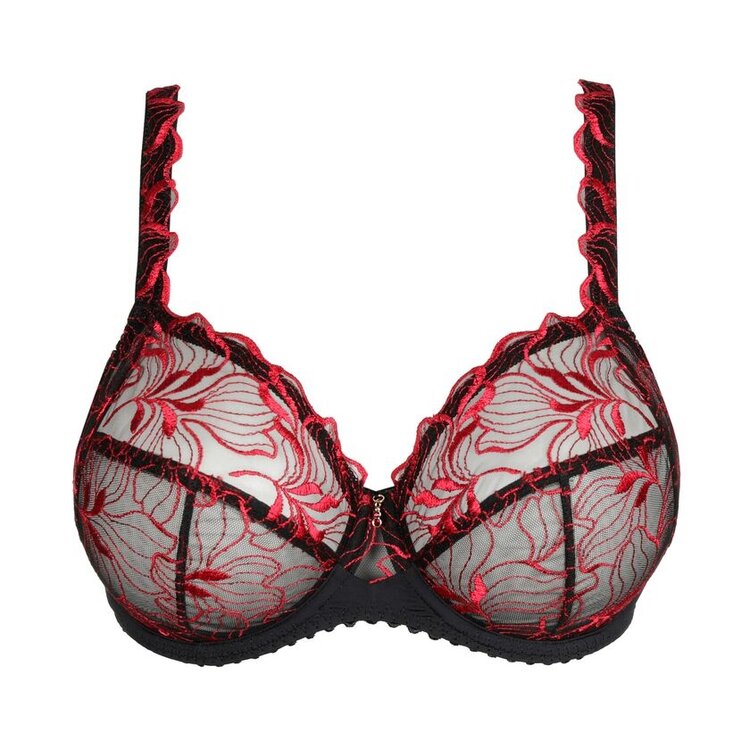 Prima Donna Springdale Full Cup Bra - Black Rose